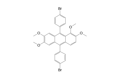 2,3,7,8-Tetramethoxy-9,10-di(4-bromophenyl)anthracene