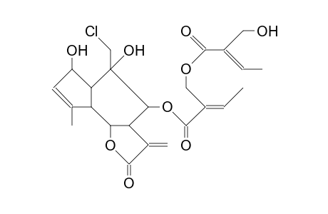 14-Chloro-10-oxy-desacetyl-spicatin