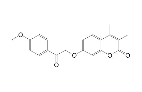 7-[2-(4-methoxyphenyl)-2-oxoethoxy]-3,4-dimethyl-2H-chromen-2-one
