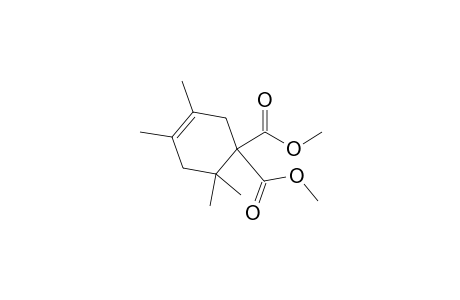 Dimethyl 3,4,6,6-tetramethylcyclohex-3-ene-1,1-dicarboxylate