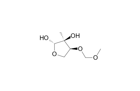 2,3-Furandiol, tetrahydro-4-(methoxymethoxy)-3-methyl-, (2.alpha.,3.beta.,4.beta.)-(.+-.)-