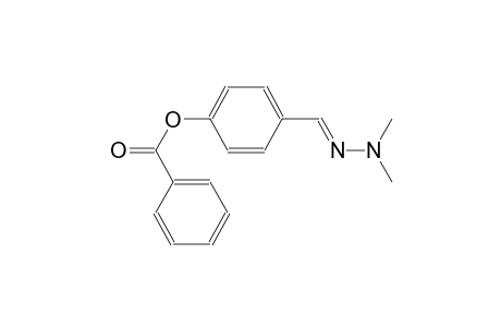 benzaldehyde, 4-(benzoyloxy)-, dimethylhydrazone