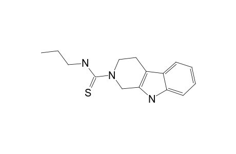 2-PROPYLTHIOCARBAMOYL-1,2,3,4-TETRAHYDRO-BETA-CARBOLINE