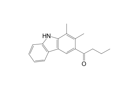 1-Butanone, 1-(1,2-dimethyl-9H-carbazol-3-yl)-