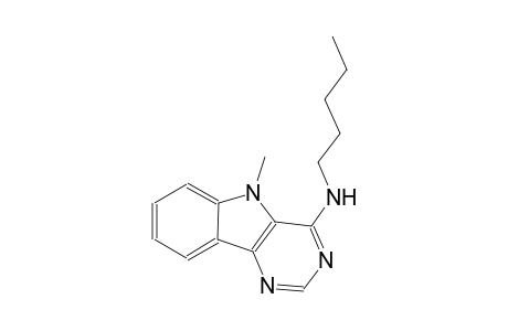 5-methyl-N-pentyl-5H-pyrimido[5,4-b]indol-4-amine