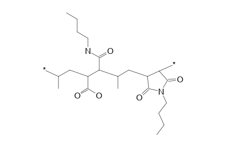 Poly(propylene-co-maleic acid monobutyramide)