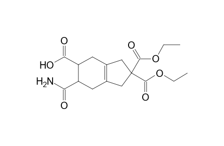 6-Aminocarbonyl-2,2-bis(ethoxycarbonyl)-1,3,4,5,6,7-hexahydroindene-5-carboxylic acid