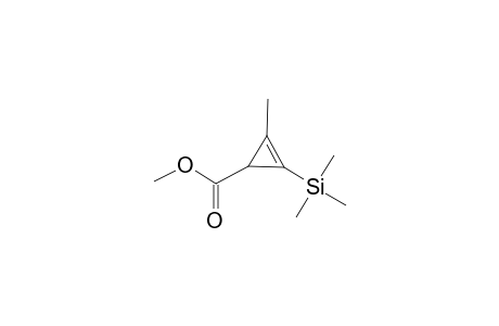 Methyl 2-methyl-3-(trimethylsilyl)-2-cyclopropene-1-carboxylate