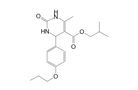 5-pyrimidinecarboxylic acid, 1,2,3,4-tetrahydro-6-methyl-2-oxo-4-(4-propoxyphenyl)-, 2-methylpropyl ester