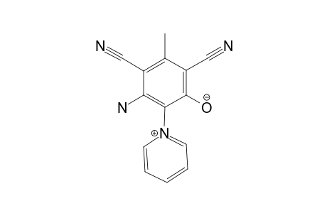 3-AMINO-4,6-DICYANO-5-METHYL-2-PYRIDINIO-PHENOLATE