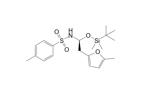N-[(S)-(tert-butyldimethylsilanyloxy)-2-(5-methylfuran-2-yl)ethyl]-4-methylphenylsulfonamide