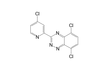 3-(4-Chloro-2-pyridinyl)-5,8-dichloro-3-(2-pyridyl)benzo[e][1,2,4]triazine