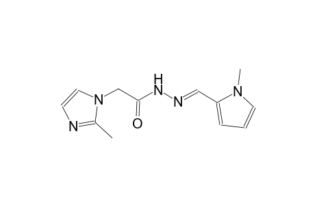 2-(2-methyl-1H-imidazol-1-yl)-N'-[(E)-(1-methyl-1H-pyrrol-2-yl)methylidene]acetohydrazide