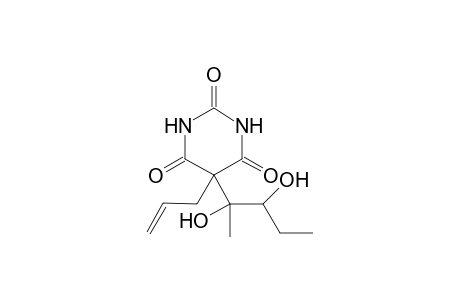 5-Allyl-5-(1,2-dihydroxy-1-methylbutyl)-2,4,6(1H,3H,5H)-pyrimidinetrione