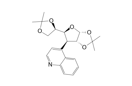 3-Deoxy-3-(4'-quinolyl)-1,2:5,6-di-O-isopropylidene-.alpha.,D-glucofuranose