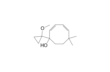 2,4-Cyclooctadien-1-ol, 1-(1-methoxycyclopropyl)-6,6-dimethyl-