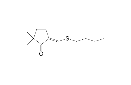 2-(N-Butylthiomethylidene)-5,5-dimethyl-cyclopentanone