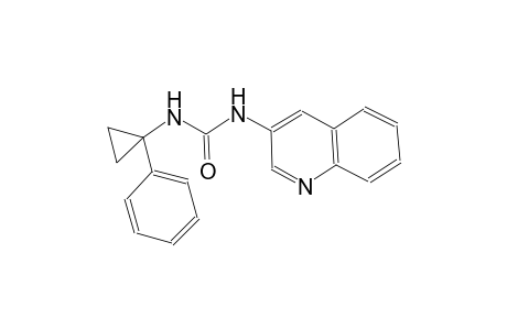 urea, N-(1-phenylcyclopropyl)-N'-(3-quinolinyl)-