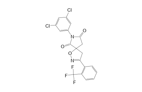 3-(2-TRIFLUOROMETHYLPHENYL)-7-(3,5-DICHLOROPHENYL)-6,8-DIOXO-1-OXA-2,7-DIAZASPIRO-[4,4]-NON-2-ENE