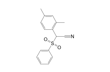 2-(2,4-dimethylphenyl)-2-(phenylsulfonyl)ethanenitrile
