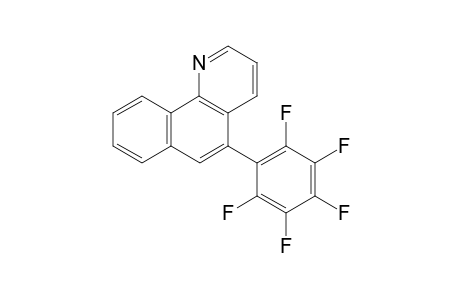 5-Pentafluorophenyl-benzo[h]quinoline