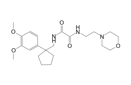 ethanediamide, N~1~-[[1-(3,4-dimethoxyphenyl)cyclopentyl]methyl]-N~2~-[2-(4-morpholinyl)ethyl]-