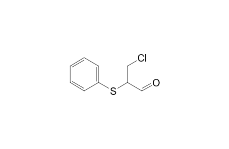 3-Chloro-2-(phenylthio)propanal