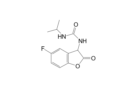 N'-(5-Fluoro-2-oxo-2,3-dihydro-1-benzofuran-3-yl)-N-propan-2-ylurea