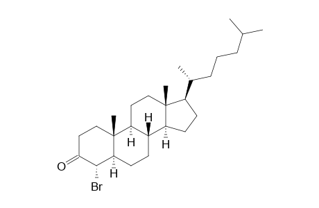 4a-Bromo-5a-cholestan-3-one
