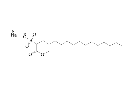 Na-Alpha-sulfopalmitic acid methyl ester; sulfohexadecylic acid methyl ester, Na salt