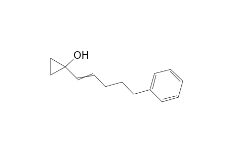 1-(5-phenylpent-1-enyl)cyclopropanol