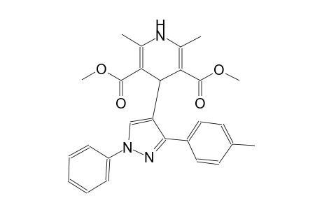 3,5-pyridinedicarboxylic acid, 1,4-dihydro-2,6-dimethyl-4-[3-(4-methylphenyl)-1-phenyl-1H-pyrazol-4-yl]-, dimethyl ester