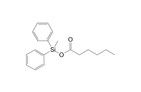 Methyldiphenylsilyl hexanoate