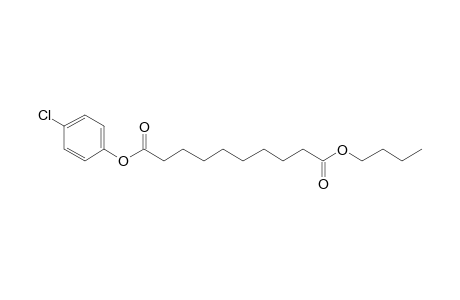 Sebacic acid, butyl 4-chlorophenyl ester