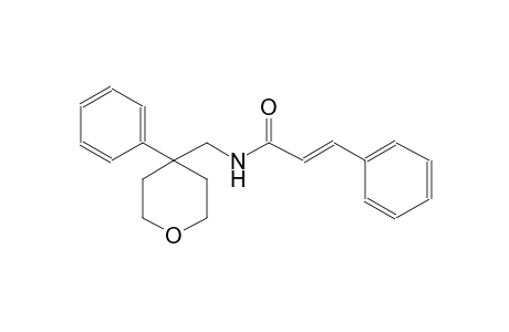 (2E)-3-phenyl-N-[(4-phenyltetrahydro-2H-pyran-4-yl)methyl]-2-propenamide