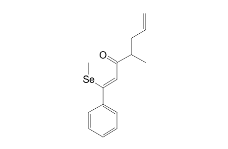 (Z)-4-METHYL-1-METHYLSELENENYL-3-OXO-1-PHENYLHEPTA-1,6-DIENE
