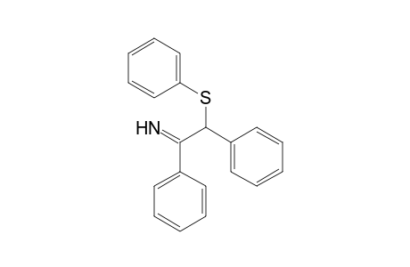 1,2-Diphenyl-2-(phenylthio)ethanimine