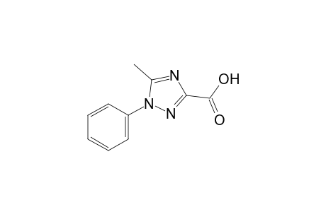 5-methyl-1-phenyl-1H-1,2,4-triazole-3-carboxylic acid