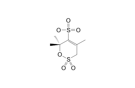 E-2,4-DIMETHYL-3-SULFONYL-1,4-PENT-2-ENE-SULTONE