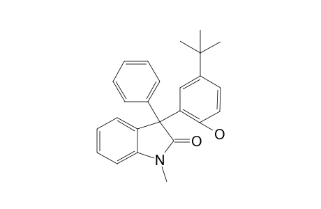 3-(5-tert-butyl-2-hydroxyphenyl)-1-methyl-3-phenylindolin-2-one