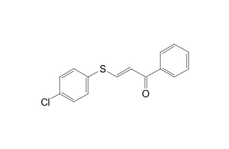 (2E)-3-[(4-Chlorophenyl)sulfanyl]-1-phenyl-2-propen-1-one