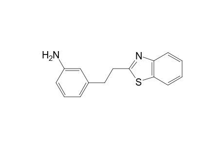 Benzenamine, 3-[2-(2-benzothiazolyl)ethyl]-