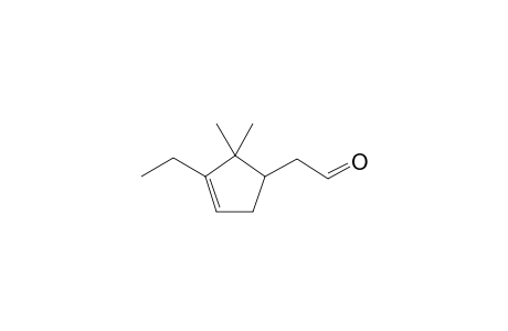 (3-Ethyl-2,2-dimethylcyclopent-3-en-1-yl)acetaldehyde