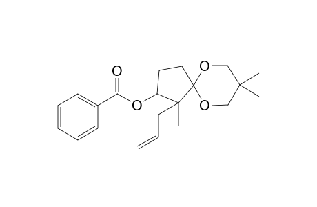 (1RS,2RS)-1,8,8-trimethyl-1-(prop-2'-enyl)-6,10-dioxaspiro[4.5]dec-2-yl benzoate