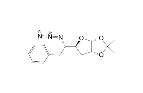 6-C-Phenyl-5-azido-3,5,6-trideoxy-1,2-O-isopropylidene-.beta.-L-talofuranose