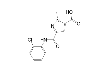 3-[(2-chloroanilino)carbonyl]-1-methyl-1H-pyrazole-5-carboxylic acid