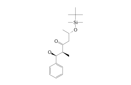 (1R,2R,5S)-5-TERT.-BUTYLDIMETHYLSILYLOXY-2-METHYL-1-HYDROXY-1-PHENYL-3-HEXANONE