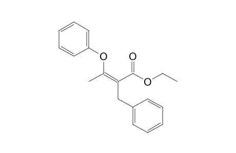 (Z)-ethyl 2-benzyl-3-phenoxybut-2-enoate