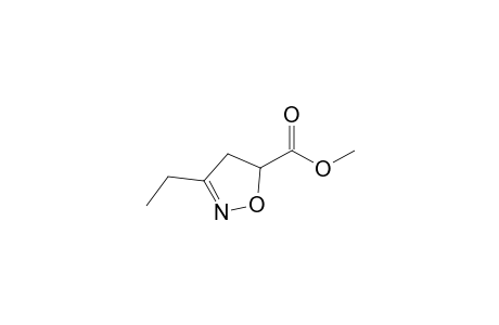 Methyl 3-ethyl-4,5-dihydroisoxazole-5-carboxylate
