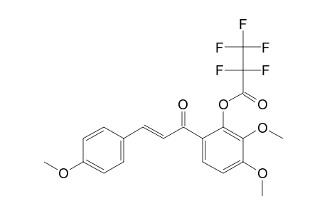 2'-Hydroxy-3',4',4-trimethoxychalcone, pentafluoropropionate